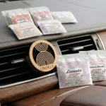 ONDÉLE Aero Ahşap Araç Kokusu ve Difüzörü | 10 Adet Değiştirebilir Keçe Scent Pod | Premium Oto Aksesuarı MD011