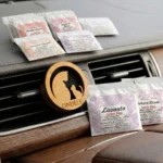 ONDÉLE Aero Ahşap Araç Kokusu ve Difüzörü | 10 Adet Değiştirebilir Keçe Scent Pod | Premium Oto Aksesuarı MD015