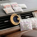 ONDÉLE Aero Ahşap Araç Kokusu ve Difüzörü | 10 Adet Değiştirebilir Keçe Scent Pod | Premium Oto Aksesuarı MD019
