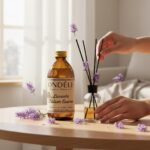 ONDÉLE Lavanta Hazır Yedek Esans (250ml - 1000ml) | %40 Yüksek Konsantrasyon | +50ml Hediye Şişe ve Bambu Çubuk Seti - Görsel 2