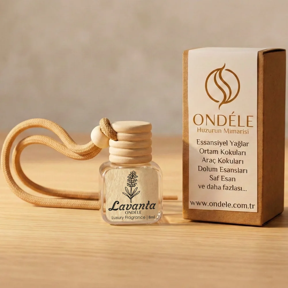 LAVANTA ONDÉLE Lavande Aromaterapik Lüks Araç Kokusu (8ml) | Trafikteki Mobil Sığınağınız - Görsel 1