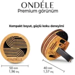 ONDÉLE Aero Ahşap Araç Kokusu ve Difüzörü | 10 Adet Değiştirebilir Keçe Scent Pod | Premium Oto Aksesuarı MD003 - Görsel 8