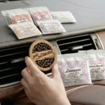 ONDÉLE Aero Ahşap Araç Kokusu ve Difüzörü | 10 Adet Değiştirebilir Keçe Scent Pod | Premium Oto Aksesuarı MD018 - Görsel 4