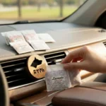 ONDÉLE Aero Ahşap Araç Kokusu ve Difüzörü | 10 Adet Değiştirebilir Keçe Scent Pod | Premium Oto Aksesuarı MD017 - Görsel 2