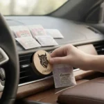 ONDÉLE Aero Ahşap Araç Kokusu ve Difüzörü | 10 Adet Değiştirebilir Keçe Scent Pod | Premium Oto Aksesuarı MD016 - Görsel 4