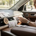 ONDÉLE Aero Ahşap Araç Kokusu ve Difüzörü | 10 Adet Değiştirebilir Keçe Scent Pod | Premium Oto Aksesuarı MD014 - Görsel 3