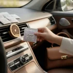 ONDÉLE Aero Ahşap Araç Kokusu ve Difüzörü | 10 Adet Değiştirebilir Keçe Scent Pod | Premium Oto Aksesuarı MD012 - Görsel 3