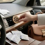 ONDÉLE Aero Ahşap Araç Kokusu ve Difüzörü | 10 Adet Değiştirebilir Keçe Scent Pod | Premium Oto Aksesuarı MD010 - Görsel 3