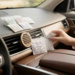 ONDÉLE Aero Ahşap Araç Kokusu ve Difüzörü | 10 Adet Değiştirebilir Keçe Scent Pod | Premium Oto Aksesuarı MD008 - Görsel 3
