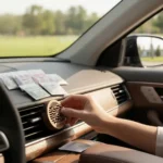 ONDÉLE Aero Ahşap Araç Kokusu ve Difüzörü | 10 Adet Değiştirebilir Keçe Scent Pod | Premium Oto Aksesuarı MD006 - Görsel 2
