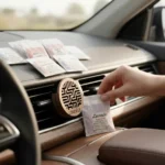 ONDÉLE Aero Ahşap Araç Kokusu ve Difüzörü | 10 Adet Değiştirebilir Keçe Scent Pod | Premium Oto Aksesuarı MD006 - Görsel 3