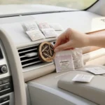 ONDÉLE Aero Ahşap Araç Kokusu ve Difüzörü | 10 Adet Değiştirebilir Keçe Scent Pod | Premium Oto Aksesuarı MD005 - Görsel 2