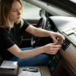 ONDÉLE Aero Ahşap Araç Kokusu ve Difüzörü | 10 Adet Değiştirebilir Keçe Scent Pod | Premium Oto Aksesuarı MD003 - Görsel 5