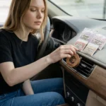 ONDÉLE Aero Ahşap Araç Kokusu ve Difüzörü | 10 Adet Değiştirebilir Keçe Scent Pod | Premium Oto Aksesuarı MD002 - Görsel 3