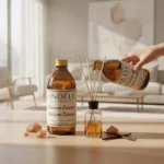 ONDÉLE Miski Amber Hazır Yedek Esans (250ml - 1000ml) | %40 Yüksek Konsantrasyon | +50ml Hediye Şişe ve Bambu Çubuk Seti - Görsel 4
