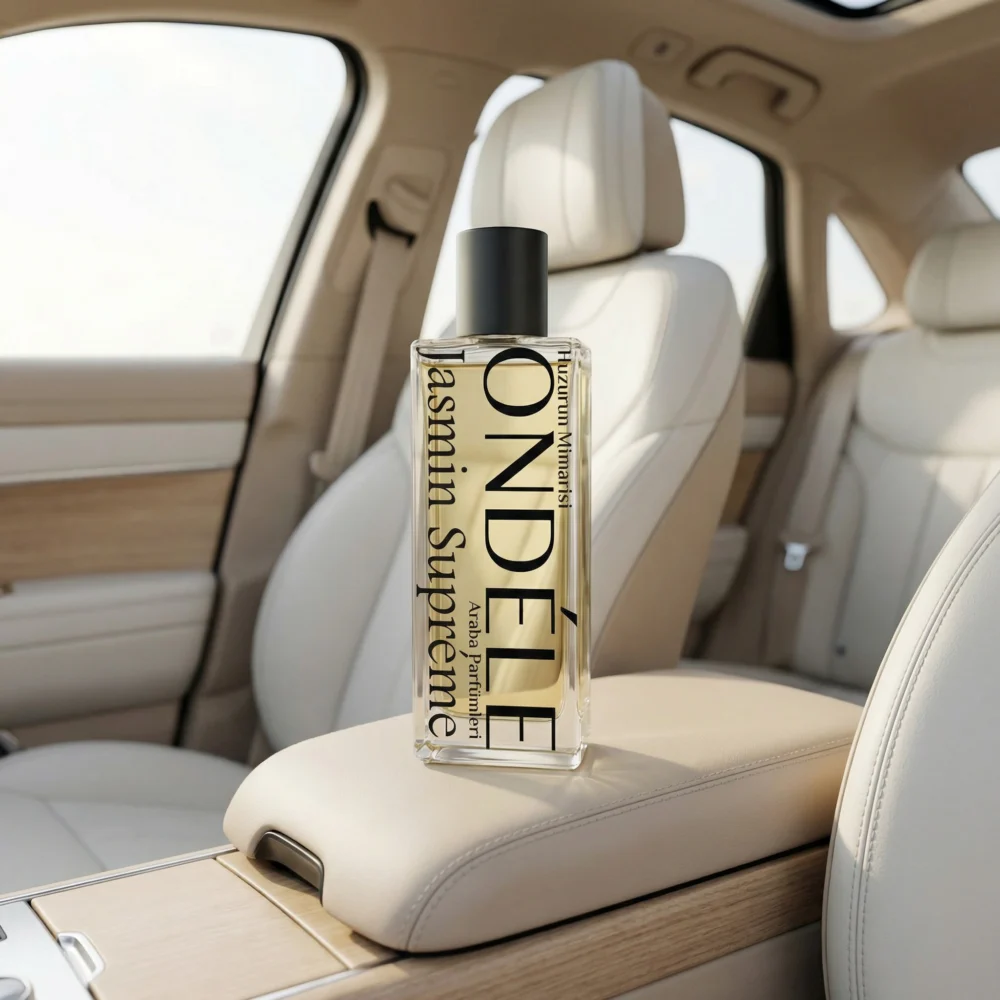 jasmin ONDÉLE Jasmine Supréme Lüks Araç Parfümü (50ml Sprey) | %40 Yoğun Esans | Saf Yasemin ve Beyaz Çiçek Oto Kokusu - Görsel 1
