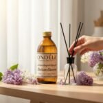 ONDÉLE Leylak Çiçeği Hazır Yedek Esans (250ml - 1000ml) | %40 Yüksek Konsantrasyon | +50ml Hediye Şişe ve Bambu Çubuk Seti - Görsel 2