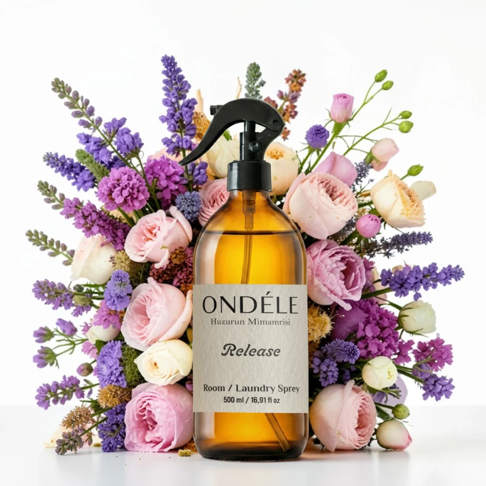 release-Photoroom ONDÉLE Release Oda ve Çamaşır Spreyi 500ml | Anti-Stress Esansiyel Yağ ve Saf Su | Alkolsüz, Havadar ve Arındırıcı Ev Kokusu - Görsel 1