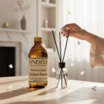 ONDÉLE Yasemin Çiçeği Hazır Yedek Esans (250ml - 1000ml) | %40 Yüksek Konsantrasyon | +50ml Hediye Şişe ve Bambu Çubuk Seti